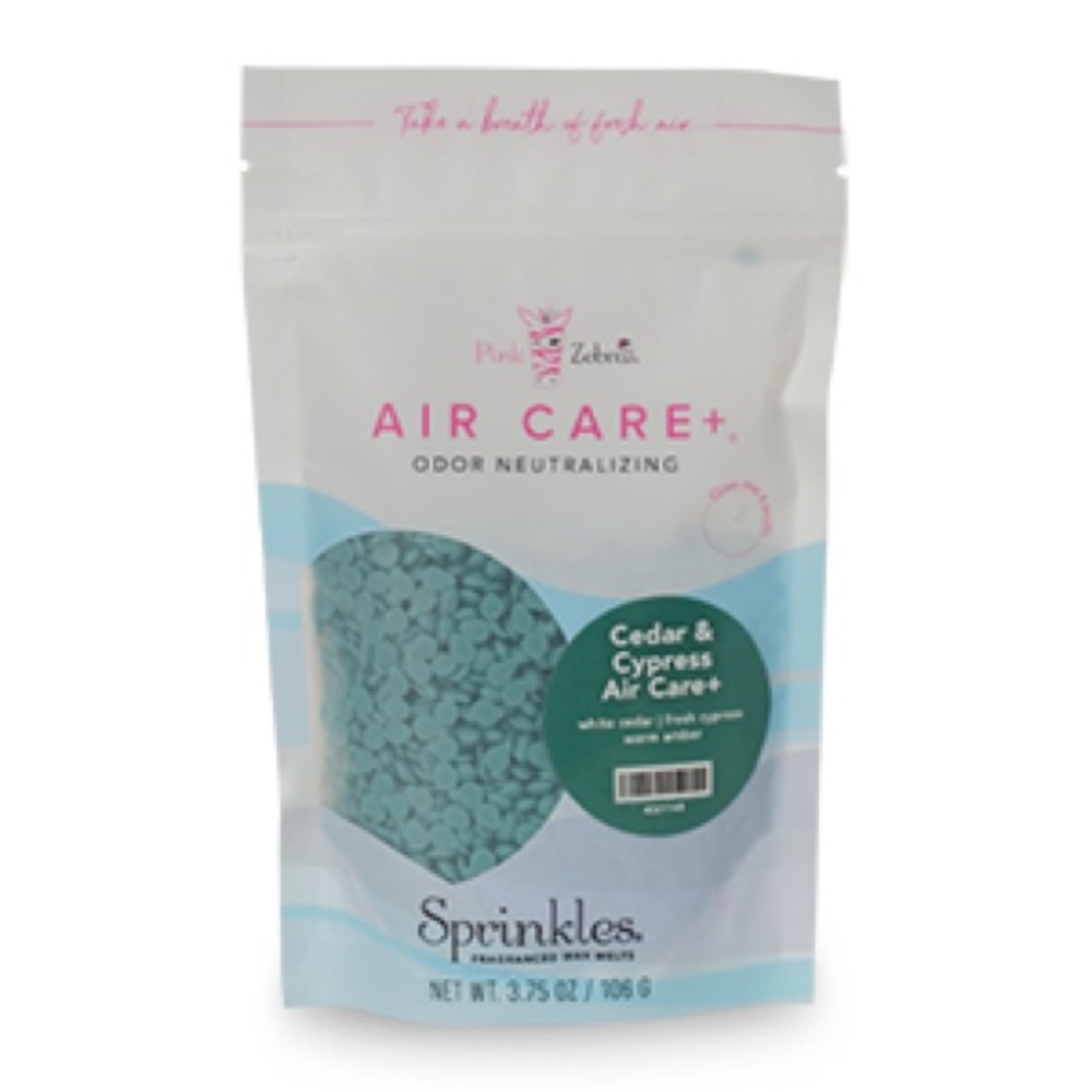 Cedar & Cypress Air Care Odor Neutralizing Bag Pink Zebra Sprinkles